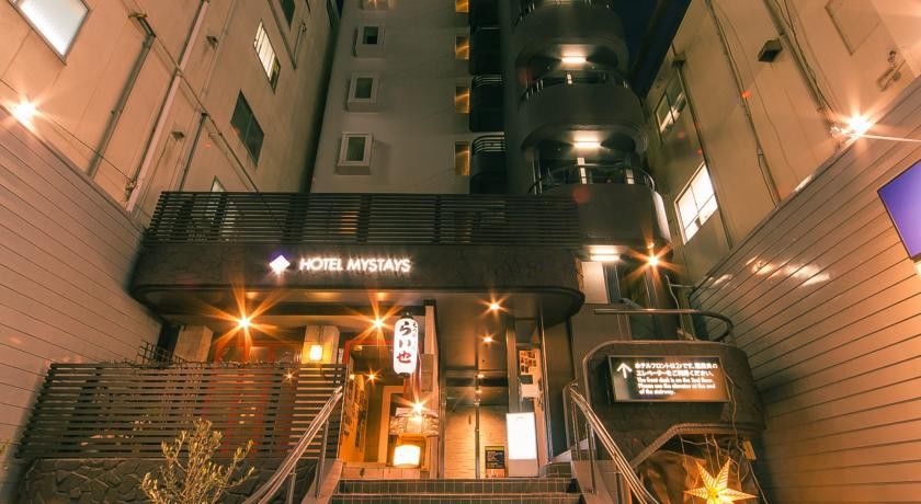 Hotel Mystays Shinsaibashi Osaka Buitenkant foto